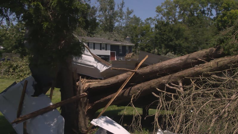 Tornado destruction in Clermont County.