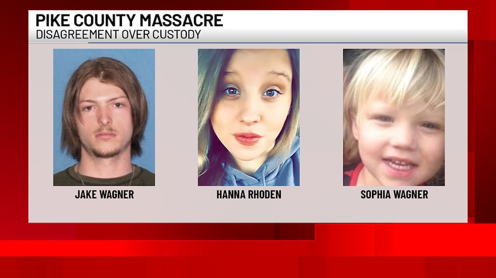 A family of eight was killed in 2016 over a child custody dispute over Sophia Wagner in Pike...