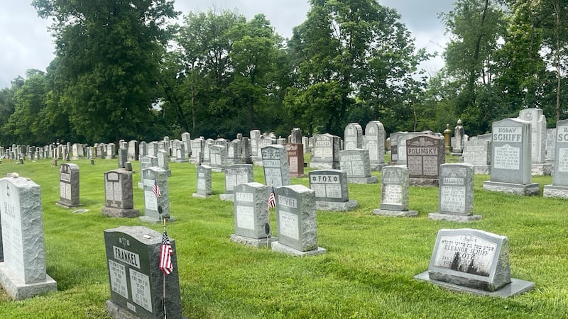 Multiple gravesites have been restored at the Jewish cemeteries at the Covedale Cemeteries...