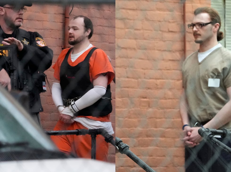 George Wagner IV and Jake Wagner are escorted into the Pike County Courthouse. The trial of...