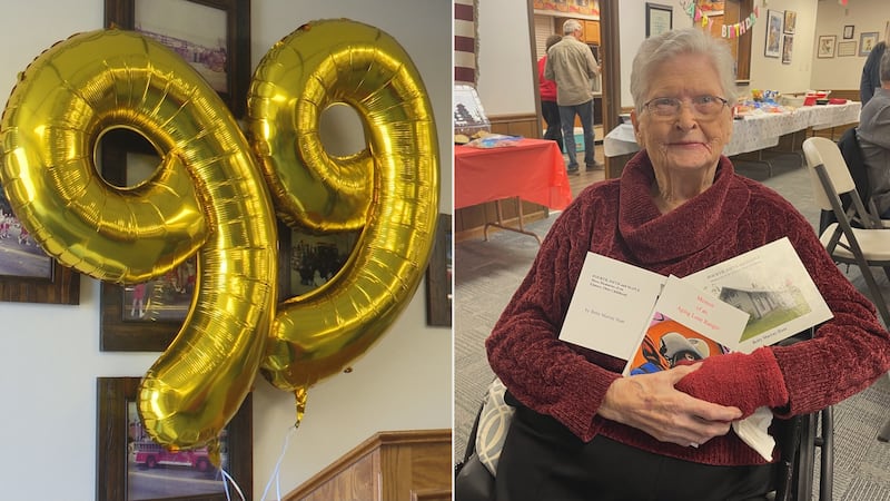 Happy birthday to Betty Haar! She's turning 99.