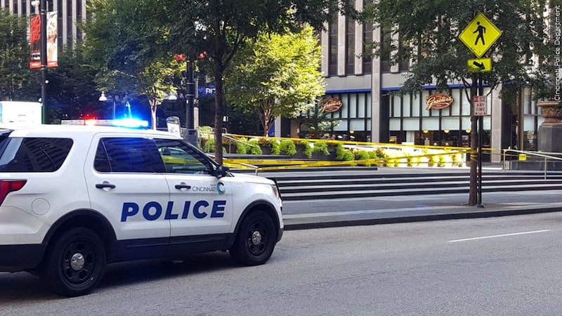 Cincinnati Police Department cruiser.