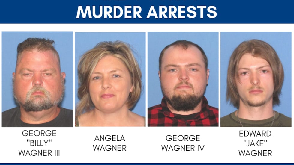 4 members of the Wagner family were arrested in connection with the murder of the Rhoden...