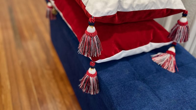 Karen Post has created what she calls the American Prosperity Pillow with proceeds supporting...