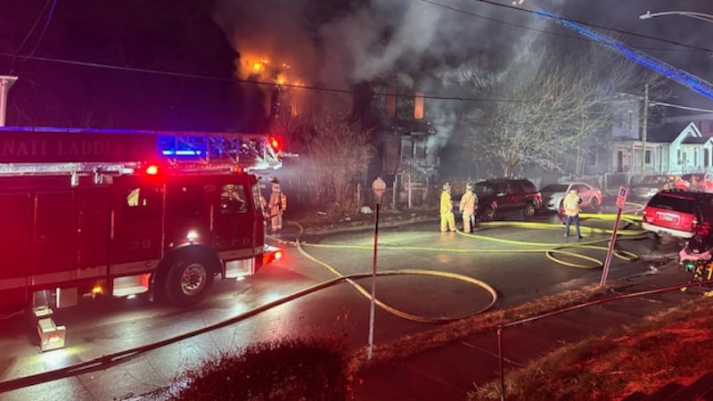 The Cincinnati Fire Department responded to a fully engulfed house fire that broke out...