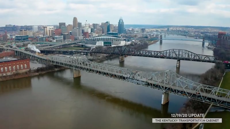 Brent Spence Bridge is on schedule to reopen on Dec. 23.