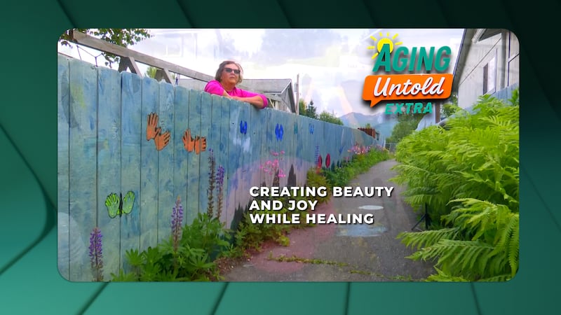 While going through breast cancer treatment, Karen Jenkins painted a forgotten easement into a...