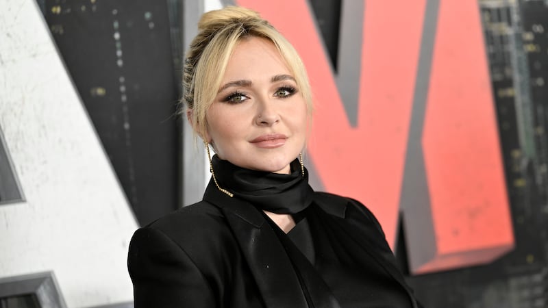 Hayden Panettiere attends the world premiere of "Scream VI" at AMC Lincoln Square on Monday,...