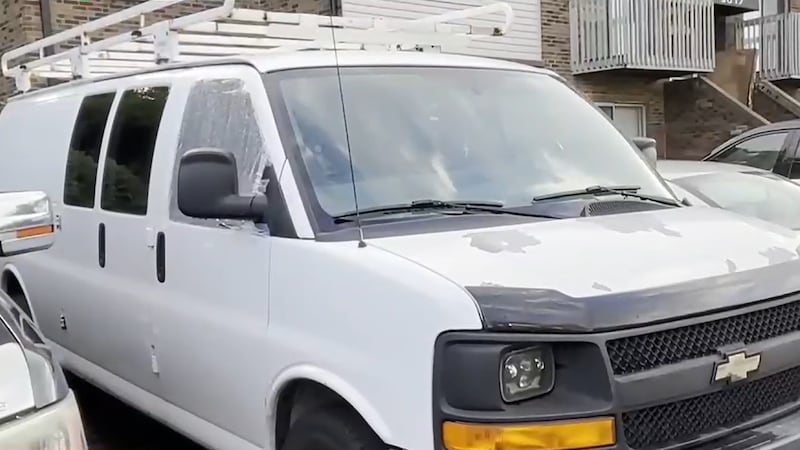 A family's business has been paused after a thief broke into their work van, stealing all...