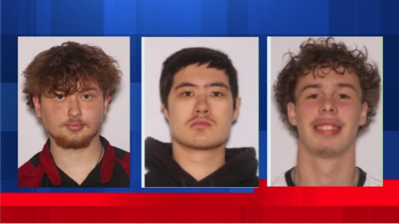Kevin Couch, 19, Matthew Napier, 19, and Kayden Moore, 18, have been charged with murder and...