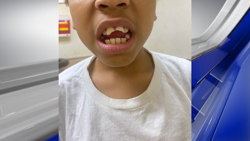 The incident happened on May 10 at Robinson Elementary.