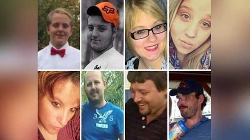 Eight members of the Rhoden family were killed in Pike Co. in April 206.