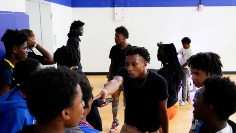Teens dance at the Rec @ Nite event in June 2024. The popular program is being expanded in...