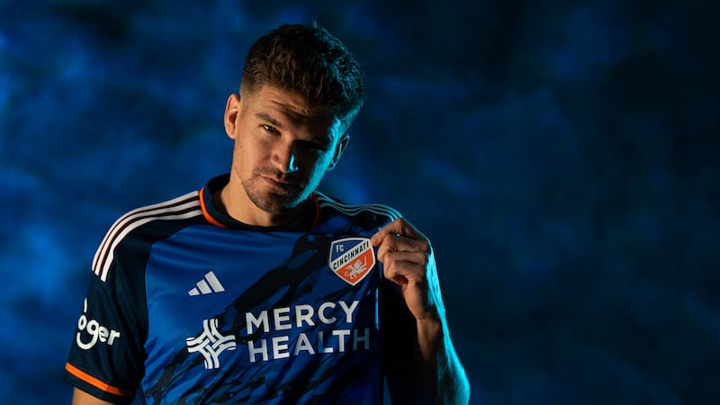 CINCINNATI, OHIO - JANUARY 19: Nick Hagglund #4 of FC Cincinnati poses for a portrait on...