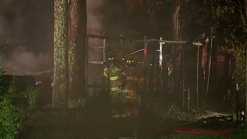 Multiple fire crews are on scene on Lindale-Mt Holly Road in Monroe Township.