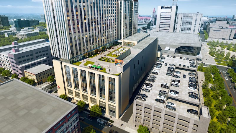 A 700-room Marriott Hotel will be built near the Duke Energy Convention Center in downtown...