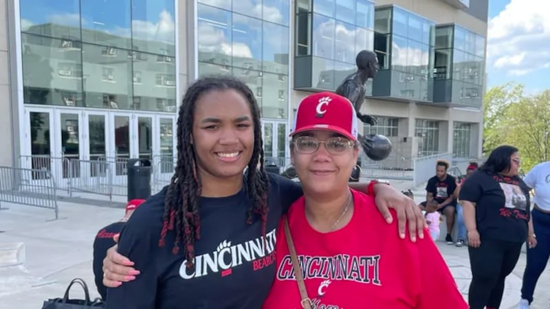 Purcell Marian's Dee Alexander announced her commitment to the University of Cincinnati...