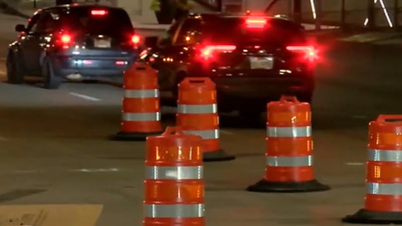 Elm Street near Paycor Stadium now has one lane in each direction between Second and Third...