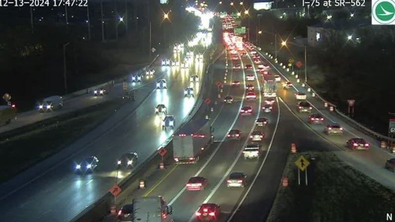 Traffic on I-75 North has already been shifted and the median crossover has been built to...