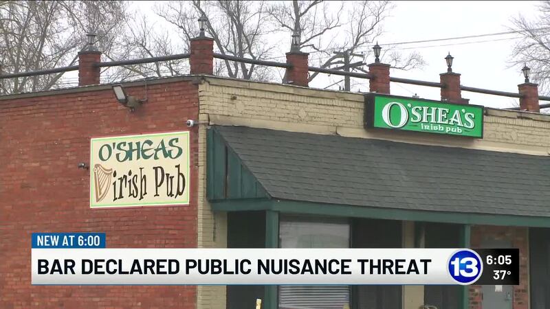 O'Shea's Irish Pub in Toledo deemed nuisance bar