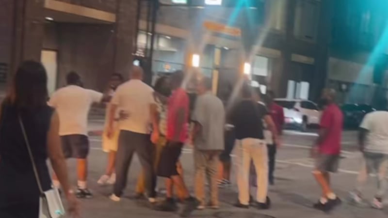 Cincinnati Police Chief Teresa Theetge says five people have been charged in connection with a...