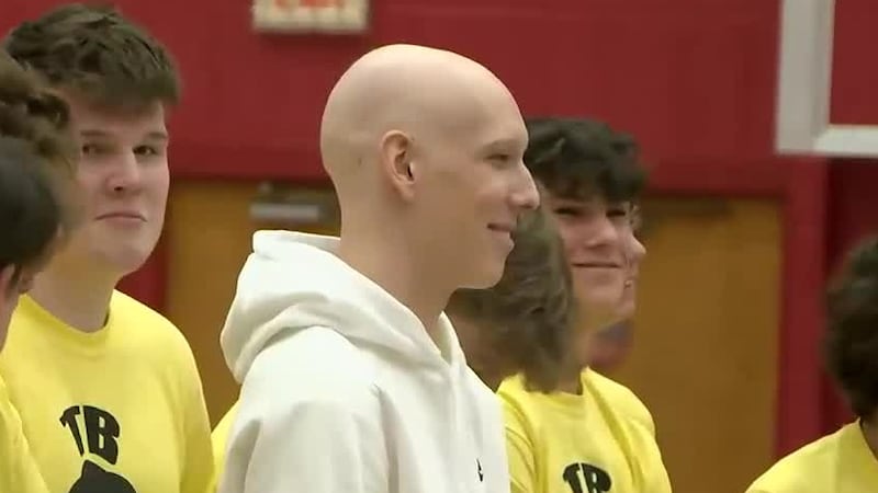High-school rivals unite to support student battling cancer
