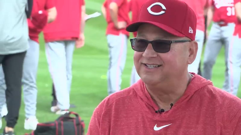 Joe Danneman sits down with new Reds manager Terry Francona on the first full day of spring...