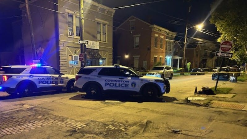 Officers responded to a report of shots fired at 13th and Wheeler streets Wednesday night.