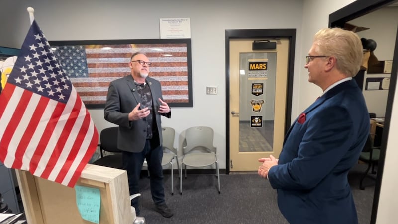 Dr. Rusty Mardis, assistant director of the Veterans Resource Station at NKU, says the Buddy...