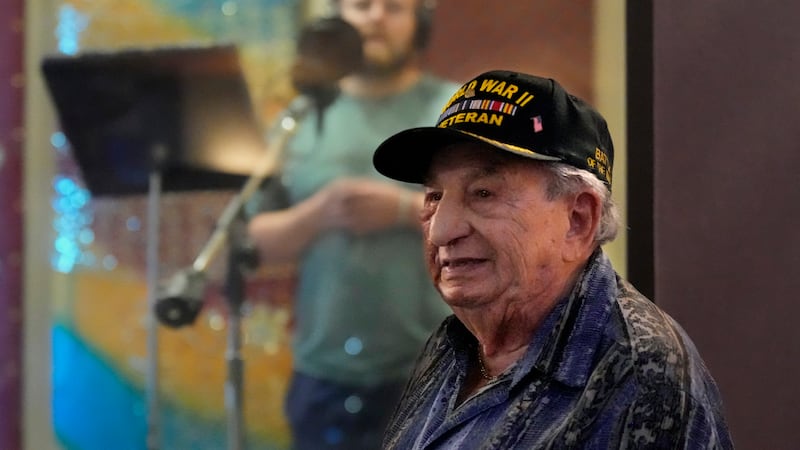 Irving Locker, a 101-year-old veteran of World War II, D-Day and the Battle of the Bulge,...