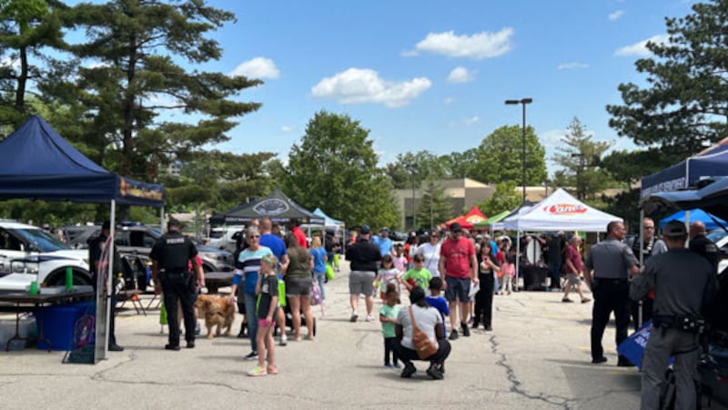 Large crowds turned out Saturday at the annual Law Enforcement Expo in Springdale.