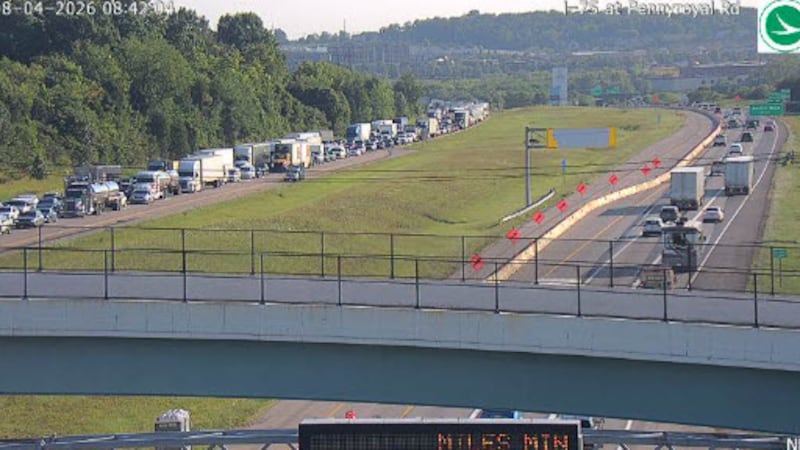 One person died, and four others were hurt in a chain-reaction crash that closed southbound...