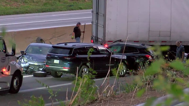 This semi crash closed northbound Interstate 75 at Sixth Street for more than an hour early...
