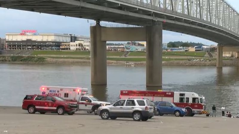 Crews were near the Taylor Southgate Bridge Saturday night after a motorcyclist was ejected...