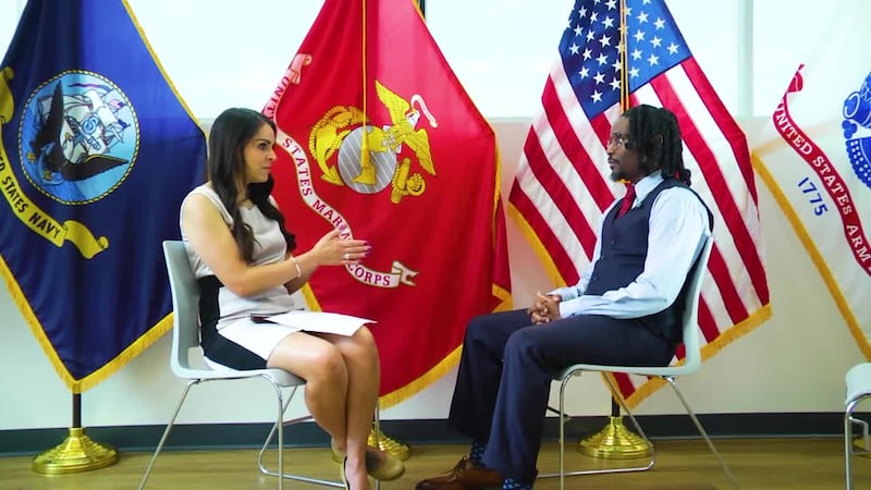 Host Sarah White talks to Bentley Edwards, a U.S. Army veteran about how after difficulty...