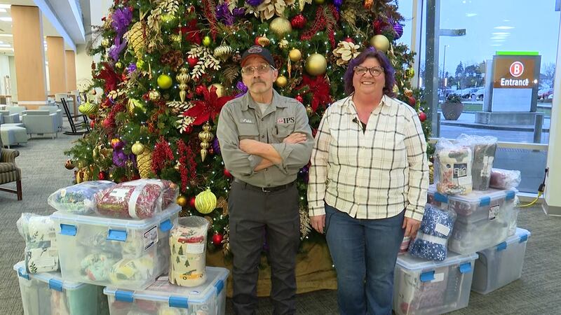 Even though Jill never got to hand out blankets, her family made sure the dream became a reality.