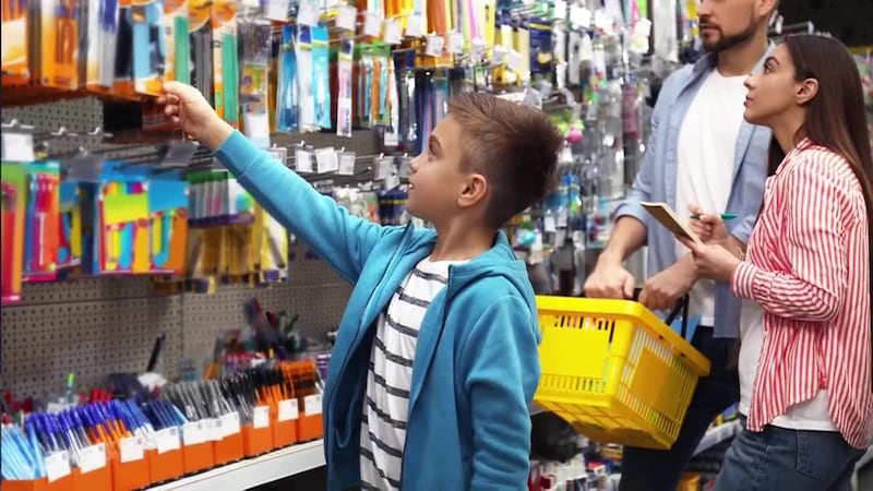 Families plan to spend $130 less on back-to-school shopping this year, report finds