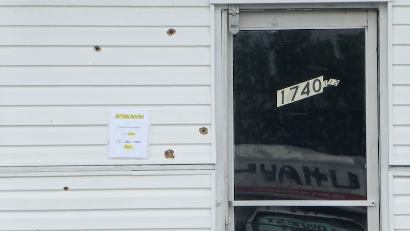 At least 90 rounds were fired from four different weapons during a shooting in the Jacobs...