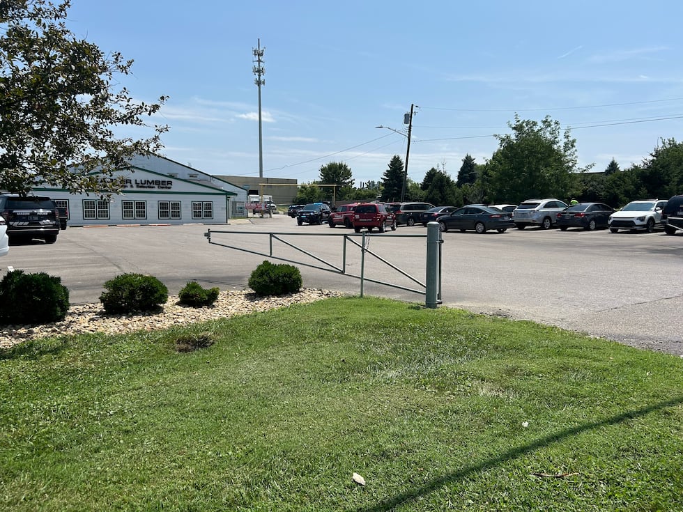 Police respond to Carter Lumber Yard on Reading Road in Mason on July 22.