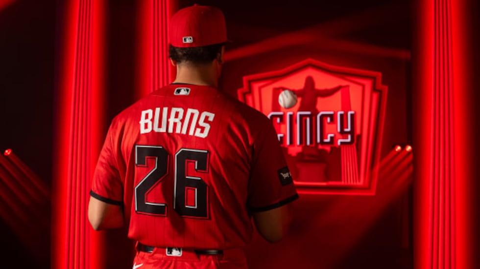 Reds players will wear the new Nike City Connect uniforms at Saturday home games.