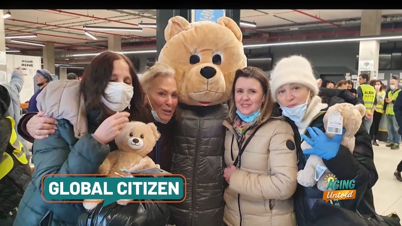 A Vermont woman has spent decades bringing teddy bears to children in trauma zones around the...