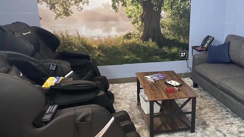 The new-age lounge is equipped with a full list of amenities you would never expect to see in...