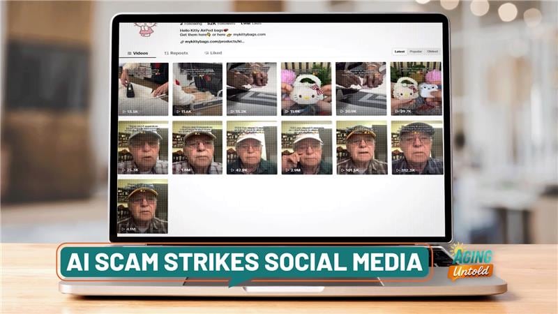 Scammers used artificial intelligence to clone the image and voice of an 84-year-old social...