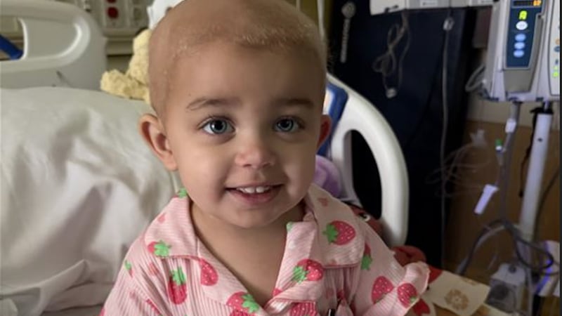 The parents of almost 2-year-old Ziggy said she was diagnosed with neuroblastoma on May 13.