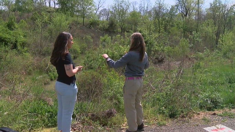 Shawnee Lookout is in Southwest Ohio, near where the Great Miami River drains into the Ohio...