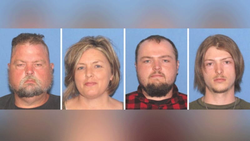 The Wagner family from left to right: George "Billy Wagner III, Angela Wagner, George Wagner...