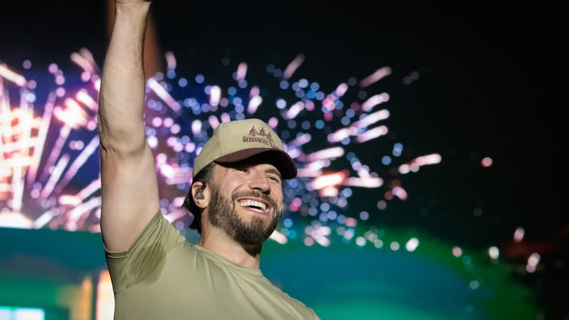 Sam Hunt and his band perform "House Party" at Voices of America Country Music Festival Night 4.