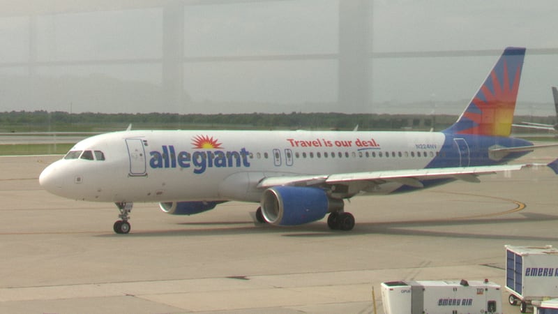 Allegiant Airlines pilots plan to picket at Cincinnati/Northern Kentucky International Airport...