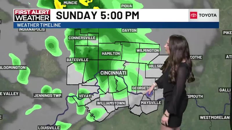 Expect a comfortable, sunny afternoon