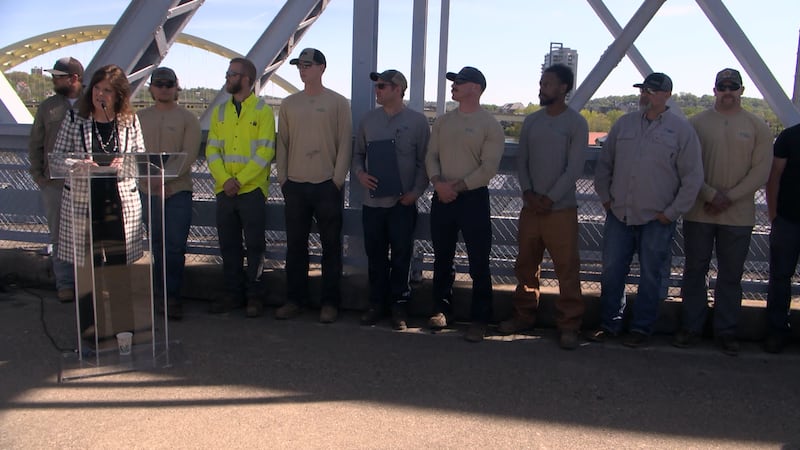 Dozens of Duke Energy lineworkers were recognized Thursday for National Lineworker...
